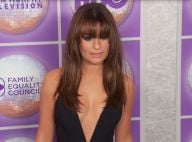 Lea Michele : Très décolletée et sexy en diable face au séduisant Matt Bomer