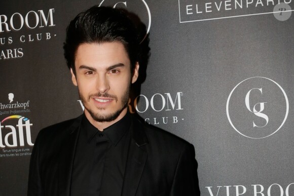 Baptiste Giabiconi - Soirée "Giabiconistyle.com opening" au Vip Room à Paris le 28 février 2015