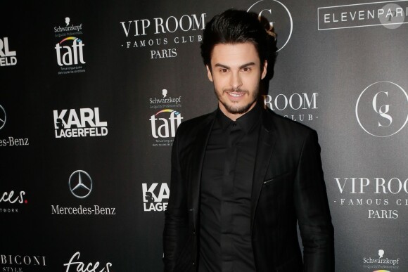 Baptiste Giabiconi - Soirée "Giabiconistyle.com opening" au Vip Room à Paris le 28 février 2015