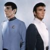 Leonard Nimoy et William Shatner dans "Star Trek" en juillet 1979