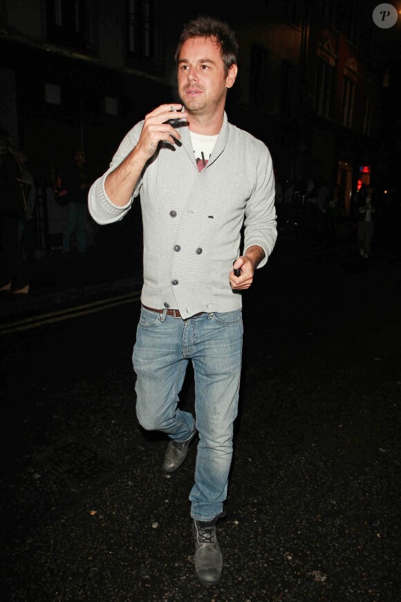 Danny Dyer à la sortie du Graucho Club à Londres le 23 septembre 2009