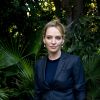 Uma Thurman à l'hôtel Four Seasons à Beverly Hills, le 17 janvier 2015.