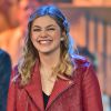 Exclusif - Louane Emera - Enregistrement de l'émission "Les Années Bonheur" le 3 mars 2015 à La Plaine Saint-Denis. L'émission sera diffusée le 21 mars prochain sur France 2.