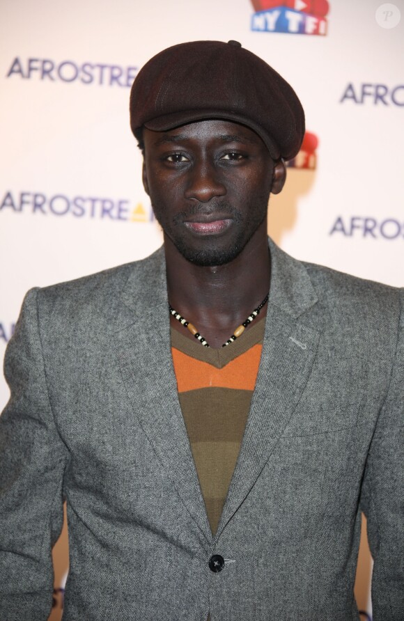 Diouc Koma au lancement du label AfrostreamVOD chez TF1 à Boulogne-Billancourt, le 4 mars 2015.