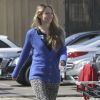 Jennie Garth et sa fille de 16 ans, Luca, font du shopping a Studio City, le 22 fevrier 2013  