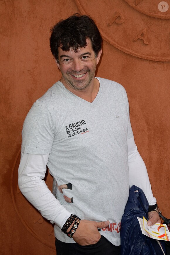 Stéphane Plaza au Village de Roland-Garros le 26 mai 2014.