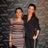 Hedia et Karima Charni assistent à la soirée Fashion Week d'Eleven Paris au Comptoir Général. Paris, le 5 mars 2015.