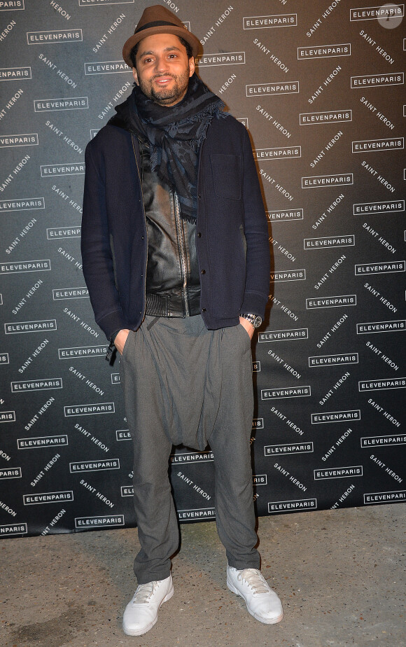 Tony Saint Laurent assiste à la soirée Fashion Week d'Eleven Paris au Comptoir Général. Paris, le 5 mars 2015.