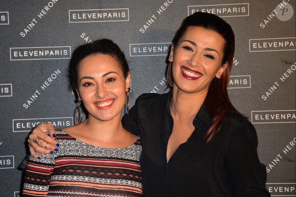 Hedia et Karima Charni - Soirée Solange Knowles organisée par Eleven Paris au Comptoir à Paris le 5 mars 2015.