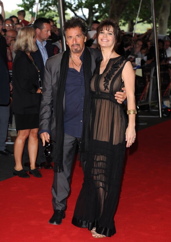 Al Pacino, Lucila Sola - Avant-première du film "Salomé and Wilde Salomé" à Londres le 21 septembre 2014