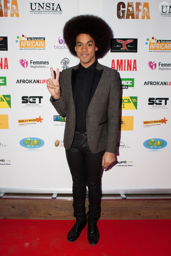 Exclusive - Gwendal Marimoutou attending the first GAFA ceremony (African women of the year) held at Seven Spirit in Paris, france, on March 07, 2015. Photo by Audrey Poree/ ABACAPRESS.COM08/03/2015 - Paris