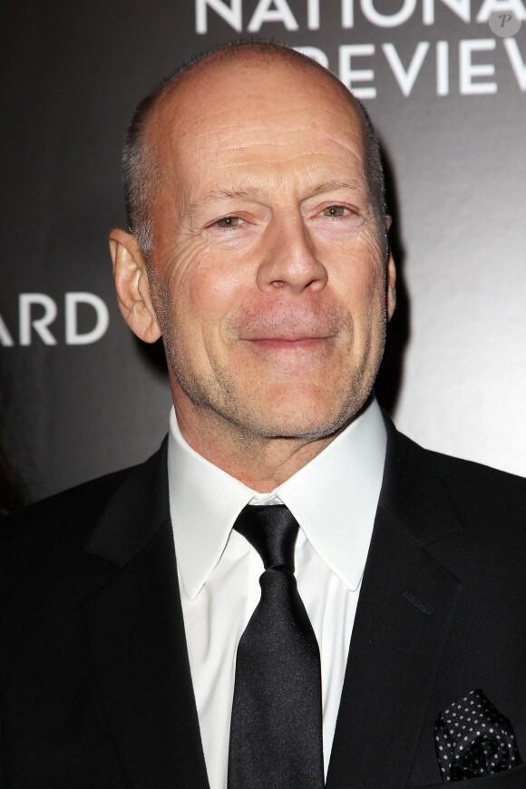 Bruce Willis à New York, le 6 janvier 2015. 