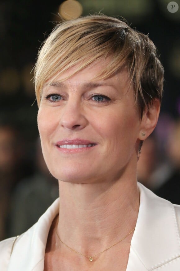 Robin Wright à la première de House of Cards - Saison 3 à Londres le 26 février 2015.