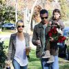 Sarah Michelle Gellar et Freddie Prinze, Jr. à Sherman Oaks, Los Angeles, le 15 décembre 2013