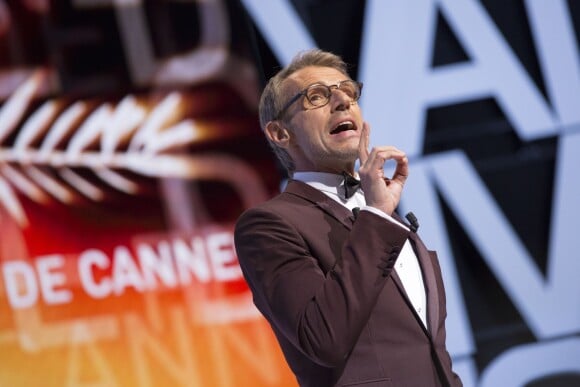 Le maître de cérémonie Lambert Wilson - Cérémonie de clôture du 67e Festival du film de Cannes le 24 mai 2014