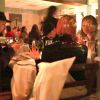 Benji et Joel Madden ont célébré leur 36eme anniversaire avec leur femmes Cameron Diaz et Nicole Richie au restaurant Giorgio Baldi à Santa Monica. Elles étaient plongées dans une conversation sérieuse tandis que les frères jumeaux profitaient de leurs plats italiens, le 11 mars 2015