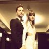 David Bisbal et sa belle Eugenia Suarez à Los Angeles le 11 mars 2015.