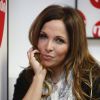 Exclusif - Hélène Ségara, présente son nouvel album "Tout commence aujourd'hui" lors de l'émission de Bernard Montiel "M comme Montiel" à la station radio MFM à Paris, le 5 mars 2015