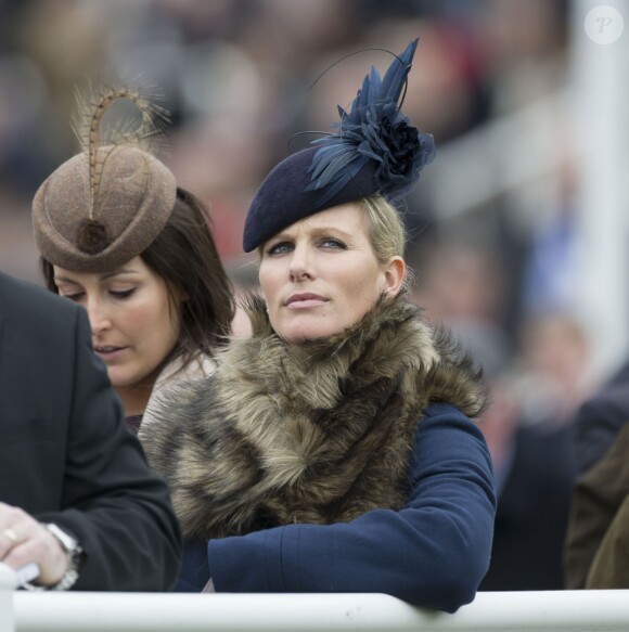 Zara Phillips au Festival de Cheltenham le 12 mars 2015.