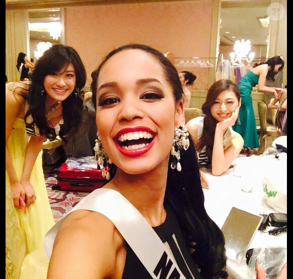 Ariana Miyamoto a été élue Miss Japon 2015, elle a ajouté une photo à son compte Facebook Officiel le 13 mars 2015.