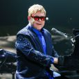 Sir Elton John shows the crowd another dynamic performance at the Crown Complex in Fayetteville, North Carolina, NC, USA on March 11, 2015. Photo by GSI/ABACAPRESS;COM12/03/2015 - fayetteville