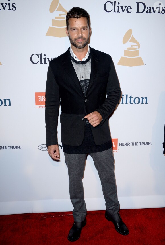Ricky Martin attends the Pre-GRAMMY Gala and Salute To Industry Icons honoring Martin Bandier at the Beverly Hilton Hotel in Los Angeles, CA, USA on February 7, 2015. Photo by Lionel Hahn/ABACAPRESS.COM08/02/2015 - Los Angeles