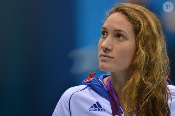 Camille Muffat aux Jeux olympiques de Londres, le 31 juillet 2012