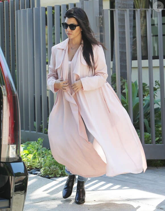 Kourtney Kardashian à Beverly Hills, le 19 mars 2015.