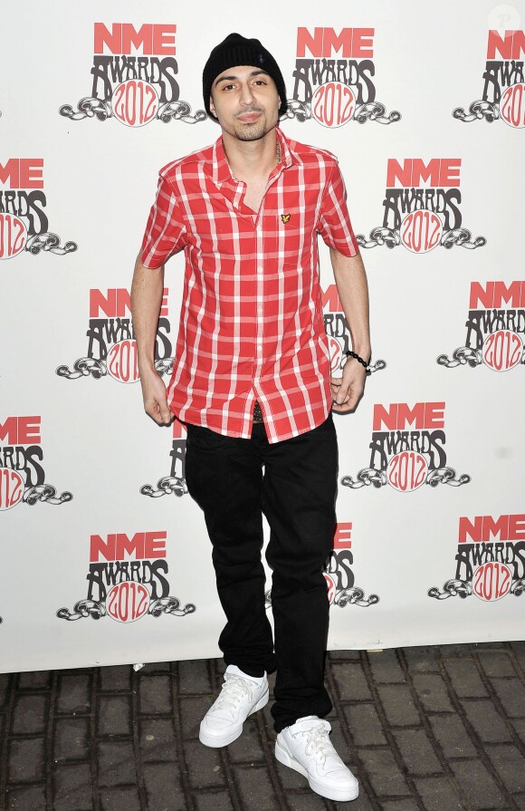 Adam Deacon aux NME Awards en février 2012