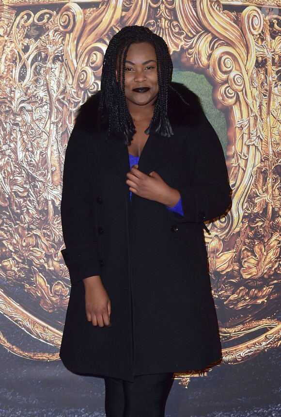 La chanteuse Yseult assiste à l'avant-première du film Cendrillon au Grand Rex à Paris le 22 mars 2015.