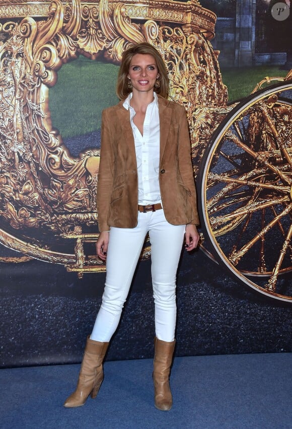 Sylvie Tellier assiste à l'avant-première du film Cendrillon au Grand Rex à Paris le 22 mars 2015.