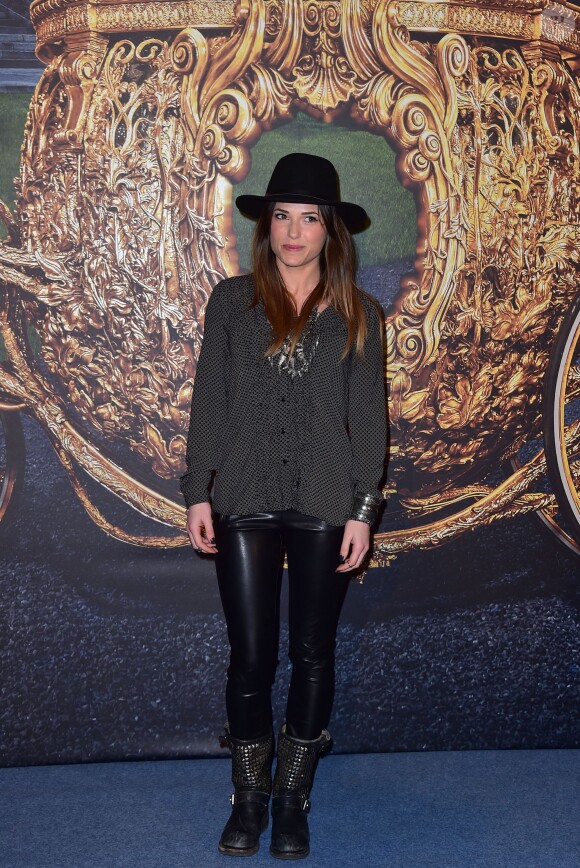 Capucine Anav assiste à l'avant-première du film Cendrillon au Grand Rex à Paris le 22 mars 2015.