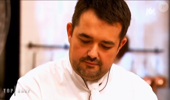 Jean-François Piège dans Top Chef 2015 épisode 9 sur M6, le lundi 23 mars 2015.