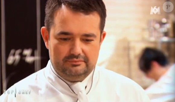 Jean-François Piège dans Top Chef 2015 épisode 9 sur M6, le lundi 23 mars 2015.