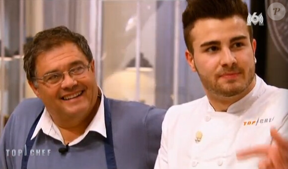Kevin dans Top Chef 2015 épisode 9 sur M6, le lundi 23 mars 2015.