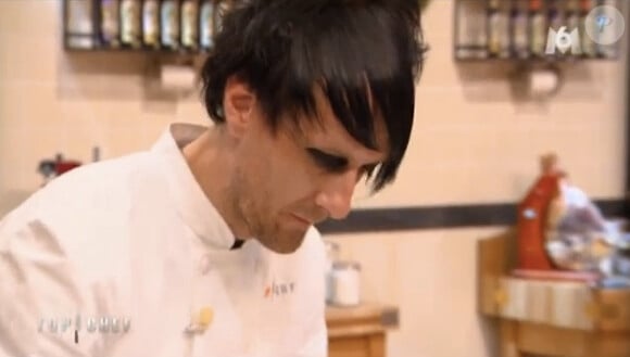 Olivier dans Top Chef 2015 épisode 9 sur M6, le lundi 23 mars 2015.