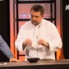Jean-François Piège et Joël Thiebault dans Top Chef 2015 épisode 9 sur M6, le lundi 23 mars 2015.