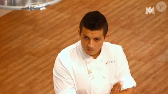 Adel dans Top Chef 2015 (épisode 9) sur M6, le lundi 23 mars 2015.