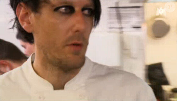 Olivier dans Top Chef 2015 (épisode 9) sur M6, le lundi 23 mars 2015.