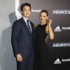 Miles Teller et sa petite amie Keleigh Sperry à la Première du film "The Divergent Series: Insurgent" à New York, le 16 mars 2015.  