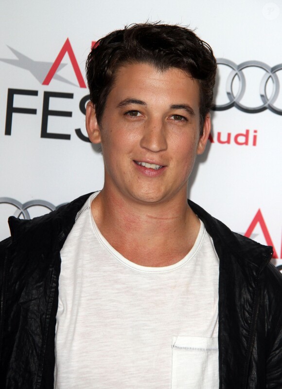 Miles Teller lors de la Projection du film "August: Osage County" lors de l'AFI FEST 2013 a Hollywood, le 8 novembre 2013.  