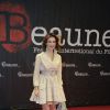 Elsa Zylberstein lors de l'ouverture du festival international du film de Beaune le 25 mars 2015