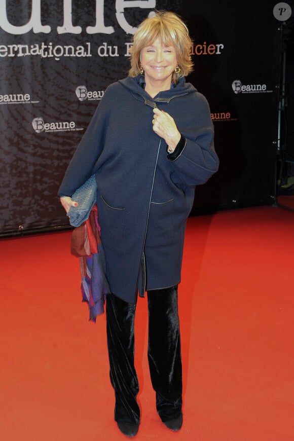 Danièle Thompson (présidente du jury) lors de l'ouverture du festival international du film de Beaune le 25 mars 2015