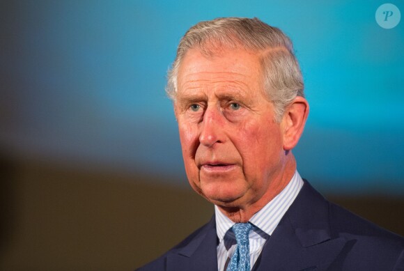 Le prince Charles inaugure l'exposition Magna Carta à Londres le 12 mars 2015.