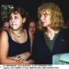 Mia Farrow et Dylan, sa fille adoptive, en 2001