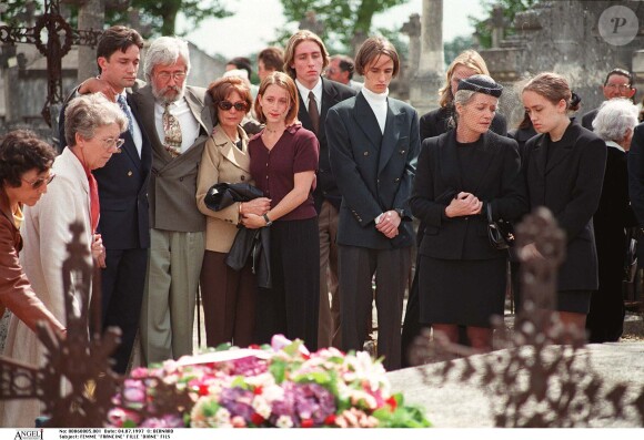 Les obsèques de Jean-Jacques Cousteau le 4 juillet 1997