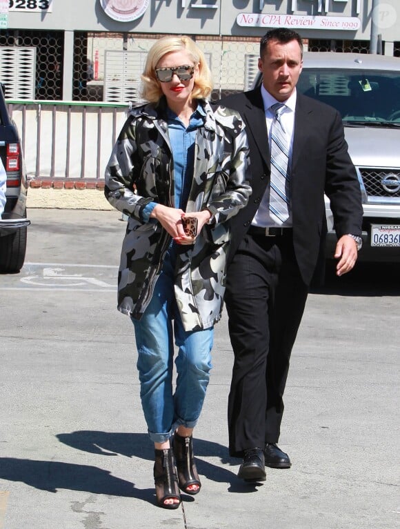 Gwen Stefani à Beverly Hills, le 25 mars 2015.