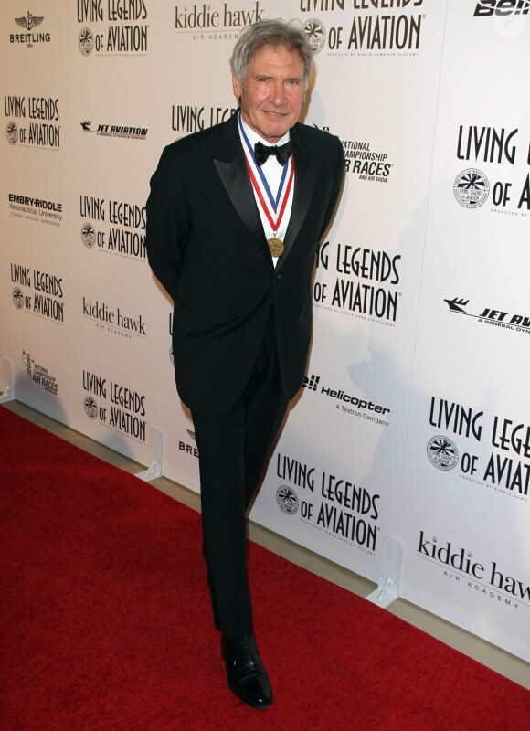 Harrison Ford - 12ème cérémonie annuelle des "Living Legends of Aviation Awards" à Beverly Hills, le 16 janvier 2015.