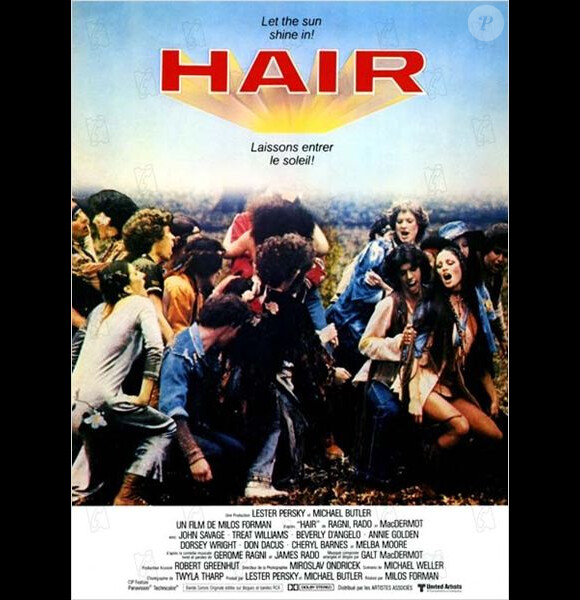 Le film Hair de Milos Forman