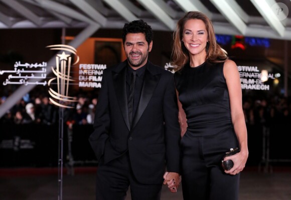 Jamel Debbouze et Melissa Theuriau - Troisième jour du 13e Festival International du Film de Marrakech le 1er décembre 2013.